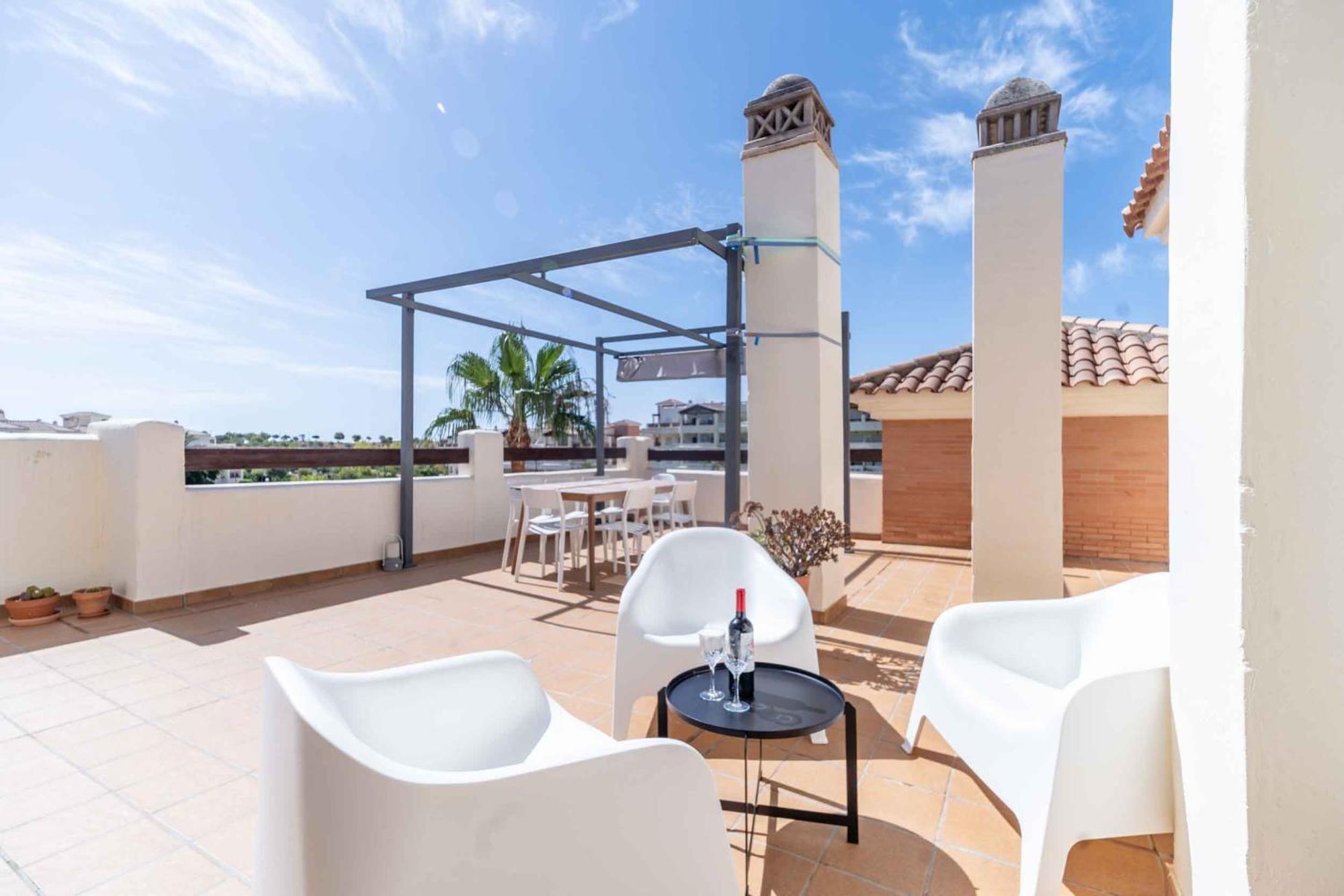 Апартаменты 116 - Penthouse With Views And Pool, 5Min Away From Golf Course! Бенальмадена Экстерьер фото